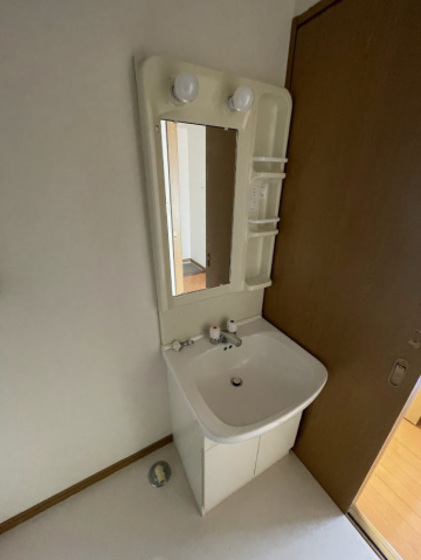 洗面設備　※別号室の写真となります