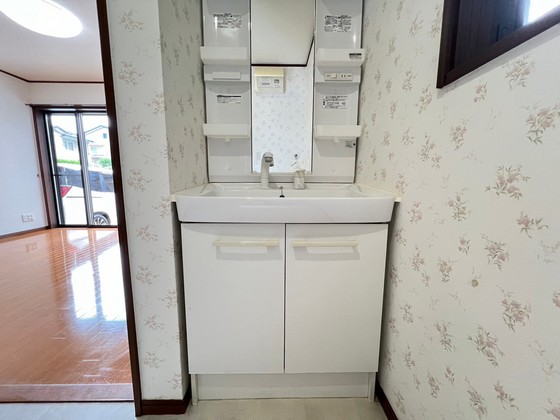 洗面設備　※別号室の写真です