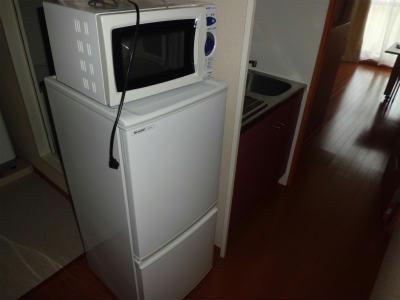 その他　冷蔵庫と電子レンジ。