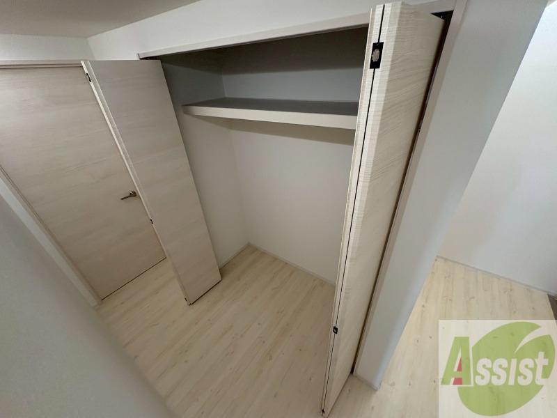 収納　収納を開けてみました！たくさん入りそうですね～