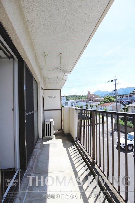 バルコニー　日当たり良好です。