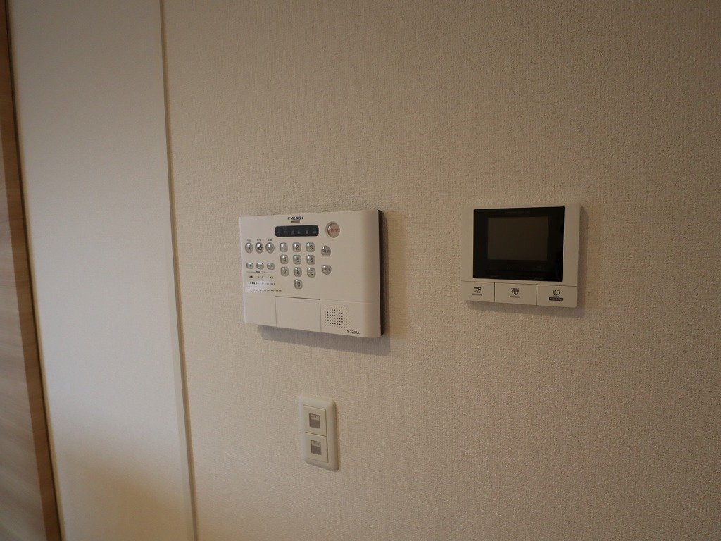 セキュリティ　ＡＬＳＯＫホームセキュリティー導入　ＴＶモニターフォン