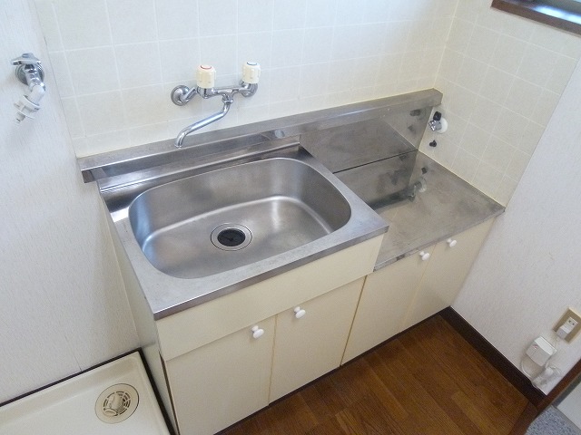 キッチン　キッチンは2口コンロも置けます