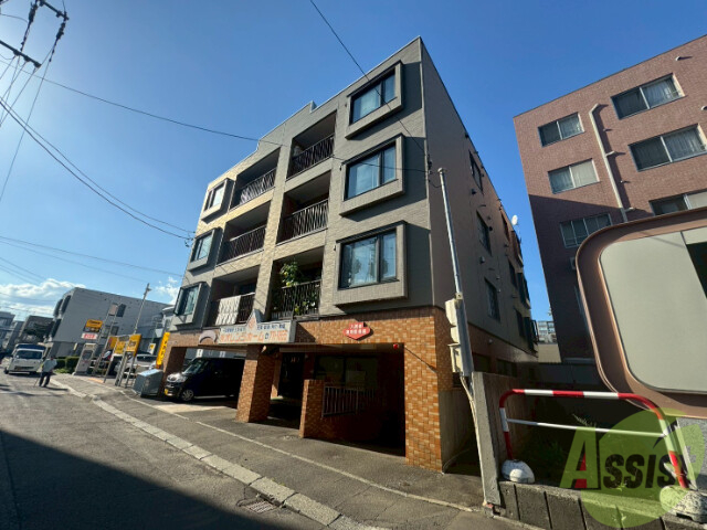 建物外観　札幌市東区北３５条東「朝日ハイツ北３５条」