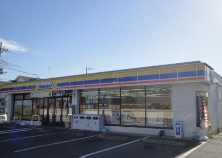 コンビニ　ミニストップ　茎崎高見原店（コンビニ）まで400m