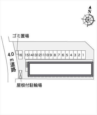 駐車場　エントランス