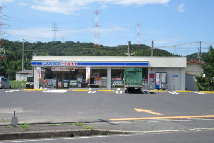 コンビニ　ローソンポプラ　馬潟店（コンビニ）まで400m