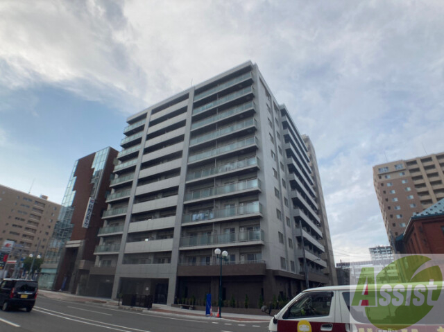 建物外観　札幌市中央区北三条東「レジディア北三条」