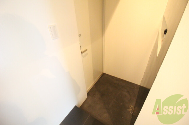 玄関　玄関もスッキリしております