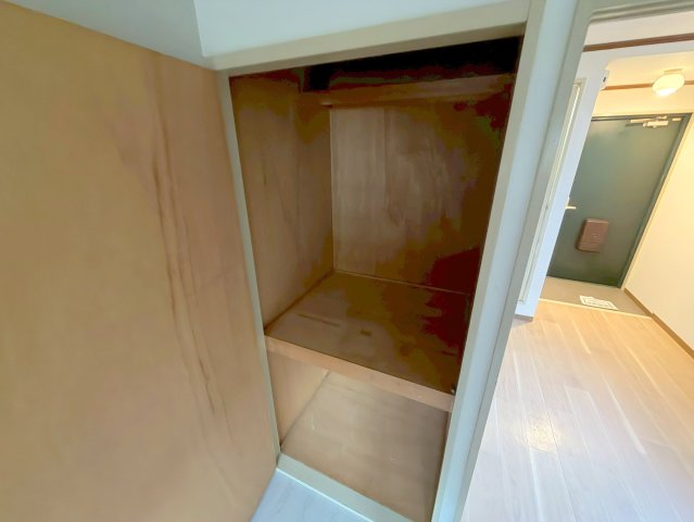収納　しっかり収納スペースも確保。使いやすいお部屋です。