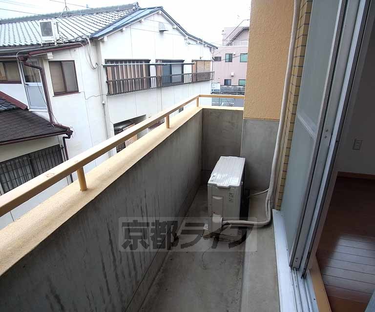 バルコニー　とても広いです。