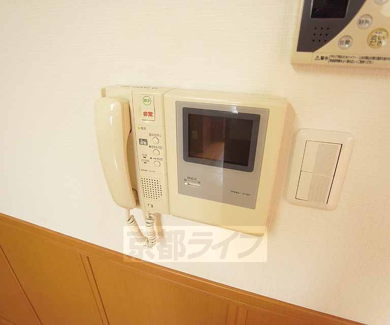 セキュリティ　顔確認できます