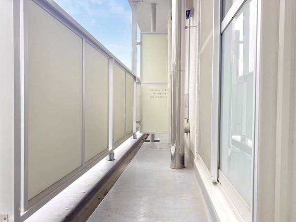 バルコニー　ビレッジハウスの同一物件・同一タイプの間取りの写真です