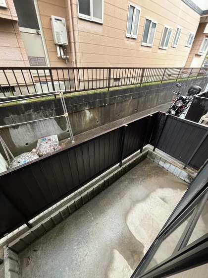 バルコニー　※別部屋の写真です