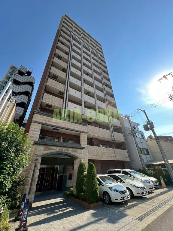 建物外観　オートロック・宅配ボックス付きインターネット無料マンション♪