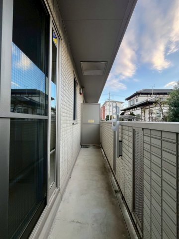 バルコニー　広々としたバルコニーです