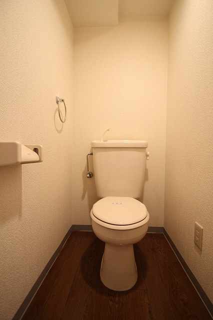 トイレ　同物件別号室の写真です。