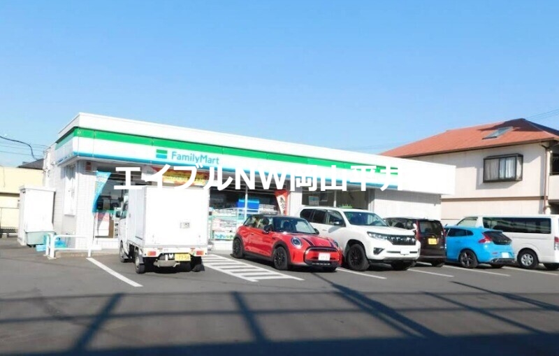 コンビニ　ファミリーマートバイパス青江店（コンビニ）まで448m