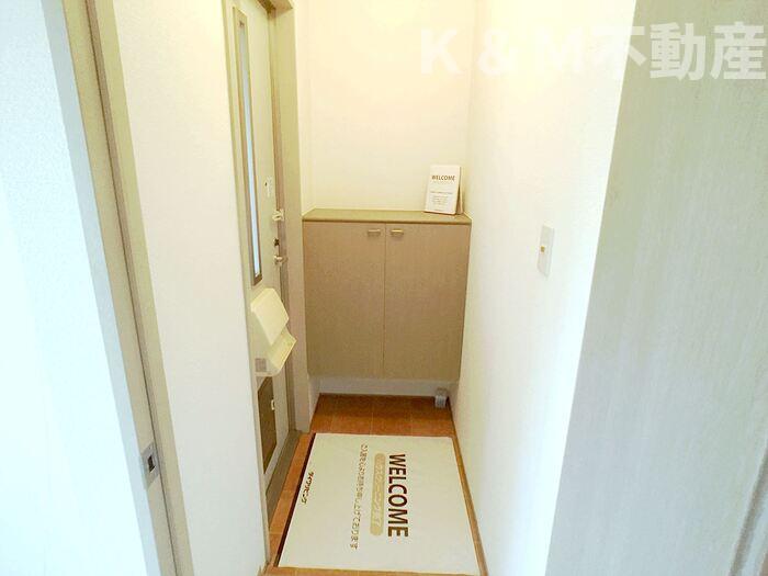 玄関　シンプルで使いやすい玄関です