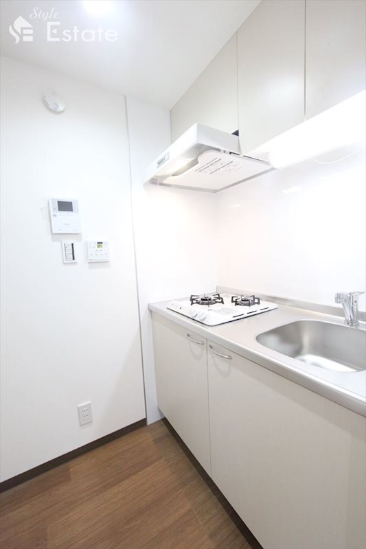 キッチン　二口ガスコンロ付★キッチン