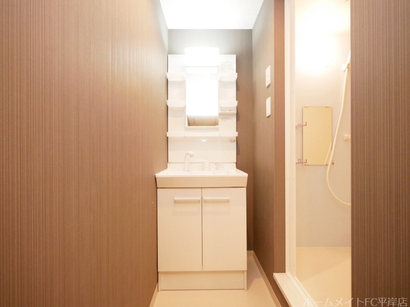 洗面設備　洗面化粧台付き♪