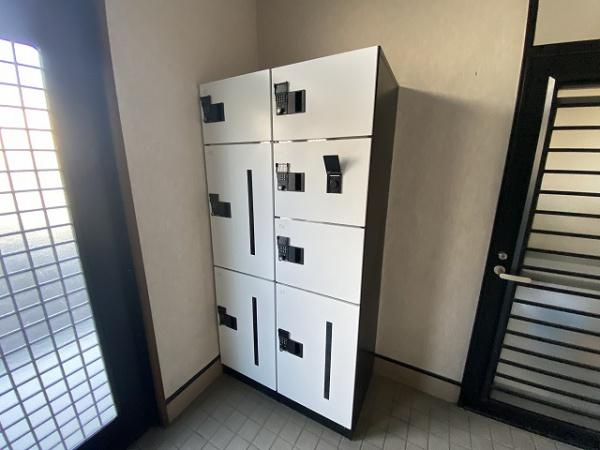 エントランス　宅配ボックス！