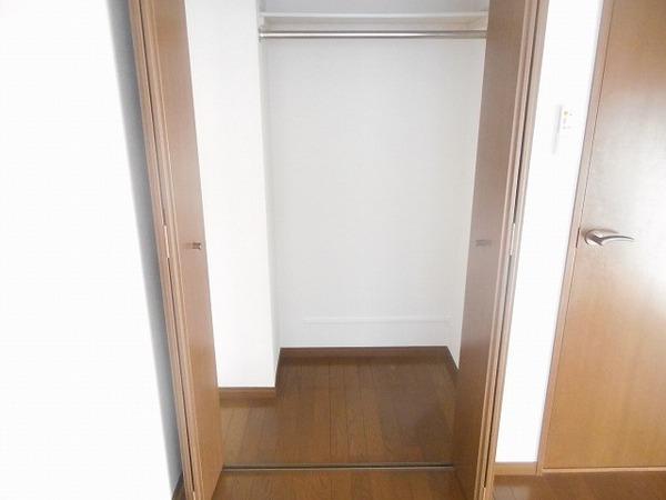 収納　クローゼット！