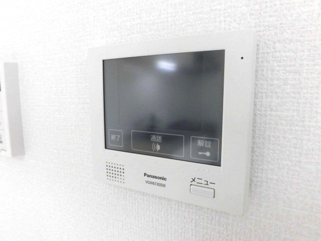 その他設備　モニター付インターホンです。