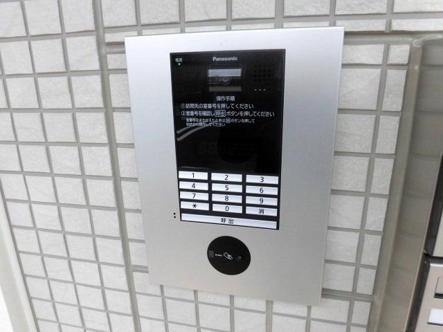 セキュリティ　安心のオートロックです。