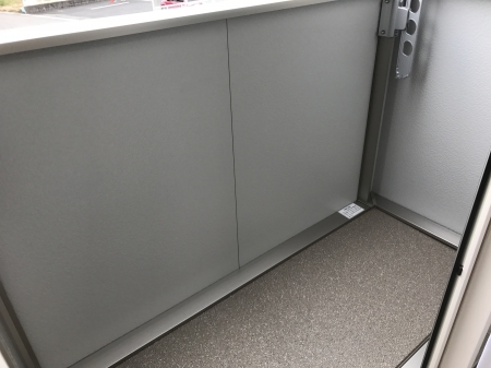 バルコニー　お洗濯にも便利なバルコニー付き