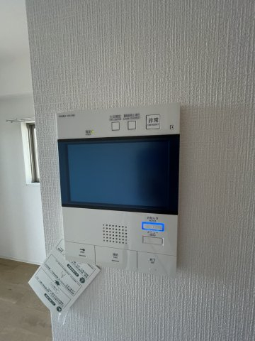 セキュリティ　モニター付きインターホンです