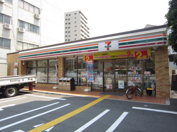 コンビニ　セブンイレブン大阪谷町7丁目店（コンビニ）まで299m