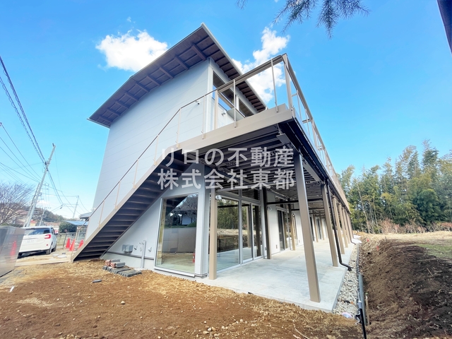 建物外観　建築中のため実際の建物と設備等が変更になる場合がございます。