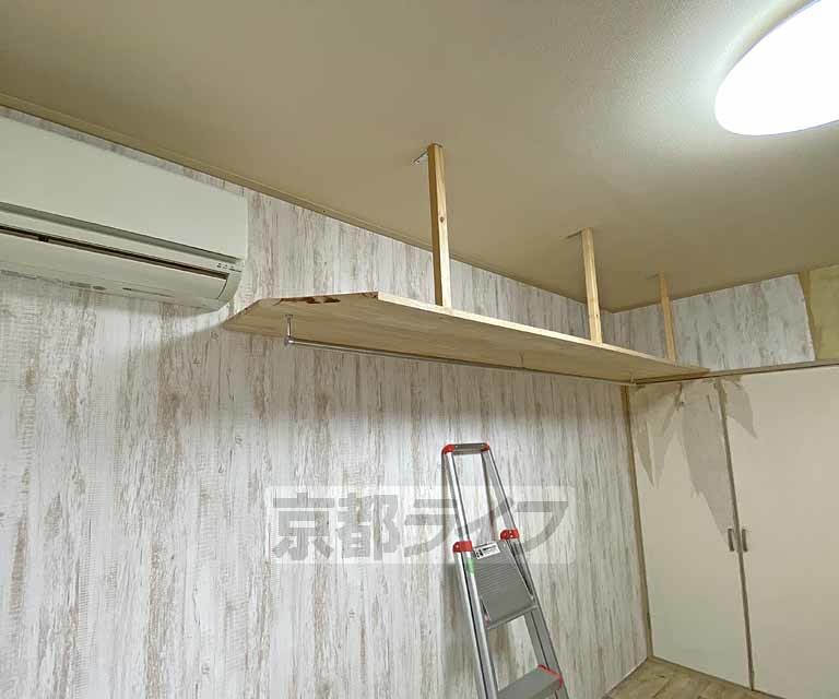 収納　吊り棚収納です。