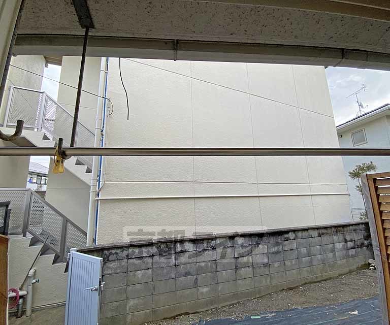 眺望　掃き出し窓からの景色です。