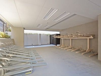 駐車場　駐輪場です