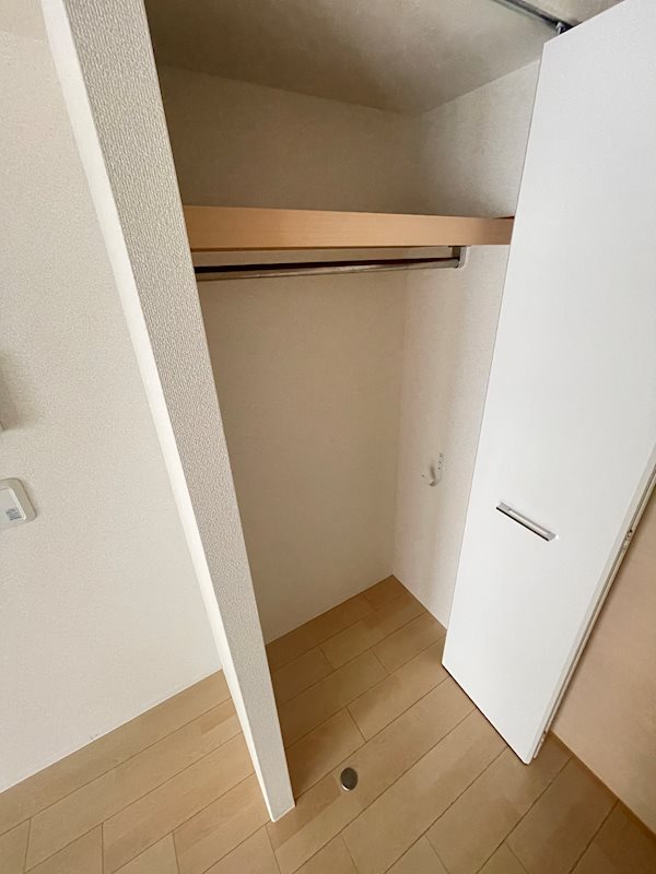 収納　たっぷりとした収納スペースです