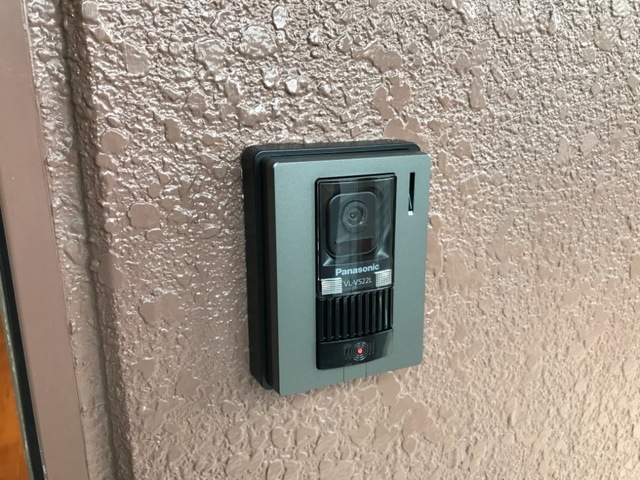 セキュリティ　カメラ付インターホン