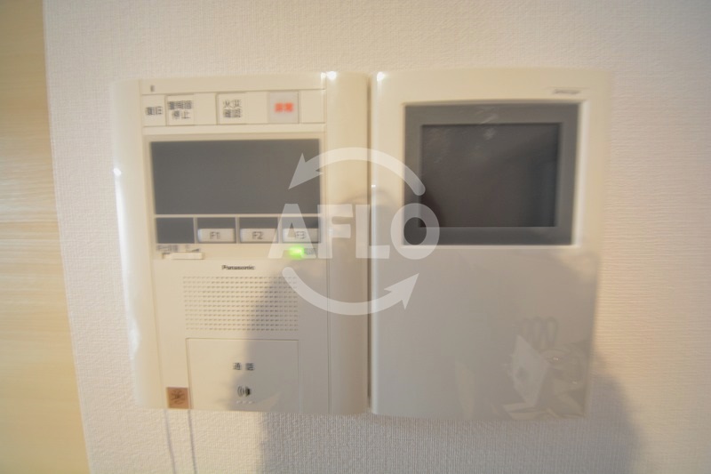 セキュリティ　フレンシアノイエ内本町　TVモニター付きインターホン
