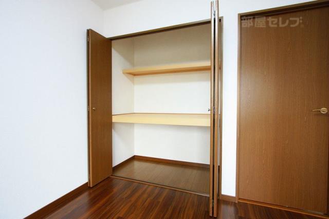 収納　たくさん収納できそうなクローゼット。