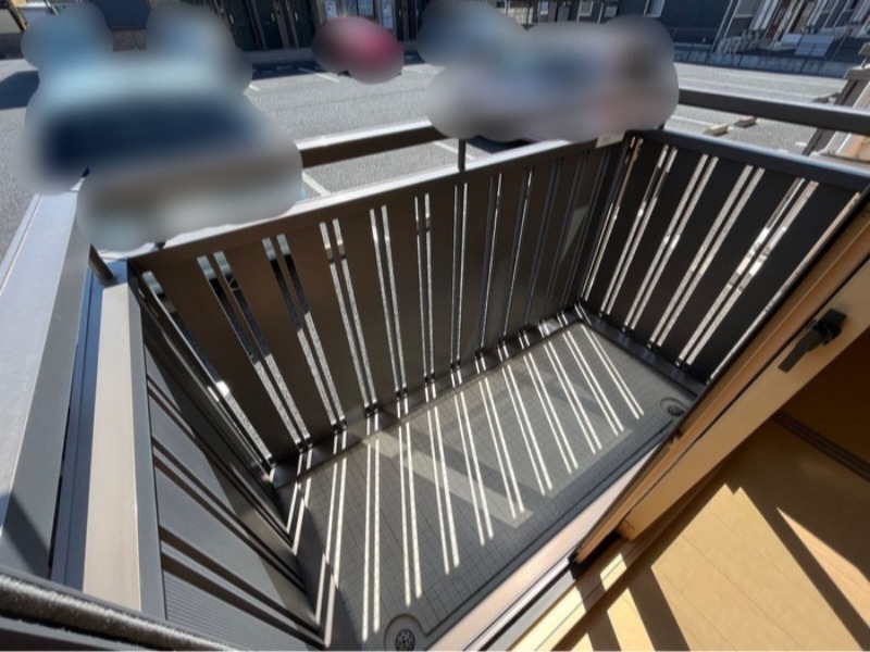 バルコニー　図面と現状に相違がある場合には現状を優先