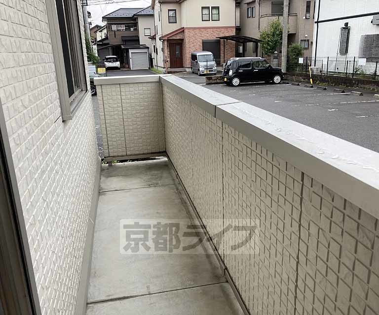 バルコニー　洗濯物も十分干せます！