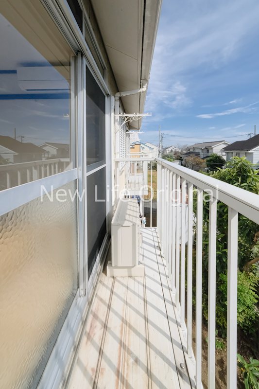 バルコニー　周辺には閑静な街並みが広がります☆