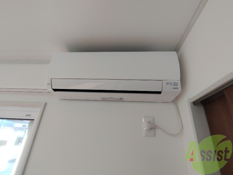 その他設備　リビングのエアコンで暑い日も寒い日も快適に過ごせます