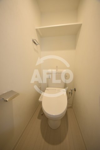 トイレ　JPレジデンス大阪城東4　温水洗浄便座