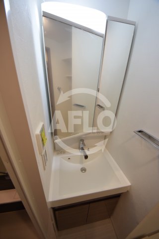 洗面設備　JPレジデンス大阪城東4　独立洗面台