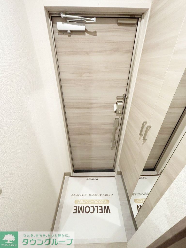 玄関　お問合せはタウンハウジングまで！※現地待合わせ相談可能