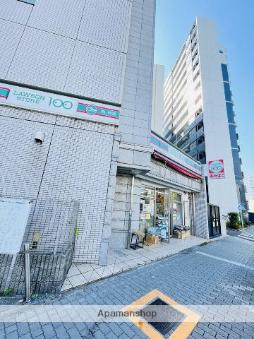 コンビニ　ローソンストア１００（コンビニ）まで374m