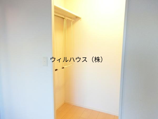 収納　ウォークインクローゼット！