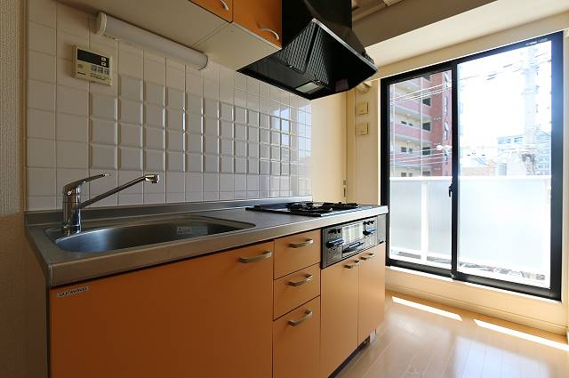 キッチン　お料理も捗りそうなキッチンです